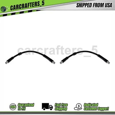 2 mangueras hidráulicas de freno delantero para Audi A8 Quattro 2004-2010 4,2 L Foto 1 de 3