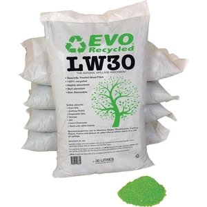 Absorbent Granules Oil/Liquid Spill Recycled Wood Fibre 30L Bag or 5 x 30L Bags - Picture 1 of 1