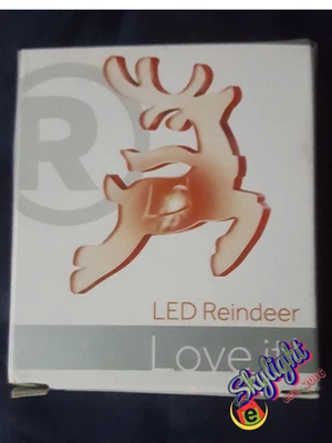 Radio Shack Christmas Desktop Usb Powered Reindeer Color Changing 6 Feet Cable - Image 1 of 4