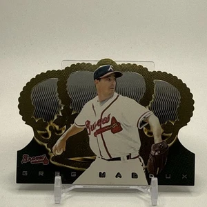 1999 Pacific Crown ROYALE #16 Greg Maddux Braves HOF GOLD FOIL DIE CUT - Bild 1 von 12