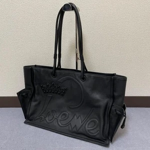 Loewe Tote Bag Black Anagram Shopper - Picture 1 of 16