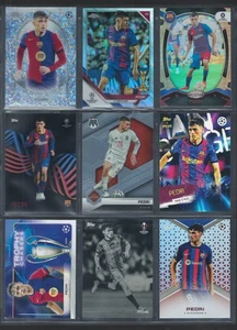 PEDRI - BARCELONA & SPAIN - LOT OF 15 TOPPS/PANINI CARDS - EX - Picture 1 of 4