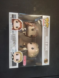 Funko Pop! Vinyl Figures Titanic Rose and Jack 2-Pack Target Exclusive 2018 - Picture 1 of 7