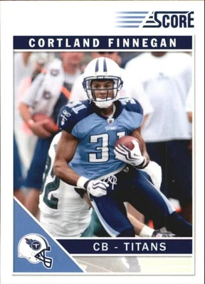 2011 Score Glossy #283 Cortland Finnegan - FB - Image 1 of 2