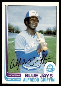 1982 O-Pee-Chee Alfredo Griffin Toronto Blue Jays #148 - Picture 1 of 2