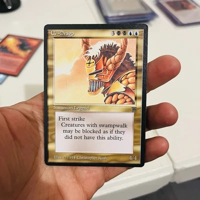 Ur-Drago MTG Legends Rare Legendary Creature Magic The Gathering LP+ - Image 1 of 4