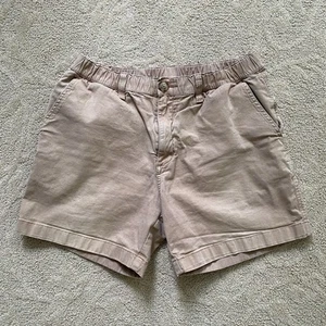 Chubbies pantaloncino uomo M beige kaki 5” cuciture interne casual elastico in vita preppy - Foto 1 di 9