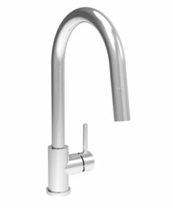 BARiL CUI-9540-35L-CC-175 Unick Modern Single Hole Kitchen Faucet Polished Chrom - Picture 1 of 1
