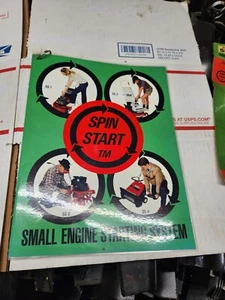 Vintage Spin Start Electric Drill Start Starter Promotional Literature Toro Lawn - Picture 1 of 7