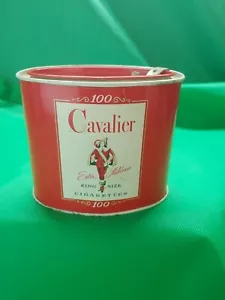 Vintage Cavalier 100 King Size Zigaretten Tabak Dose ~ R.J. Reynolds Co. - Bild 1 von 11