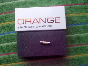 SYNERGISTIC RESEARCH SR Quantum Fuse ORANGE Feinsicherung S2,5A / 5x20mm / 250V - Bild 1 von 15