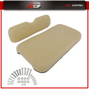 Buff Golf Cart Front Cushion Set Fit For E-Z-GO RXV - Imagen 1 de 11
