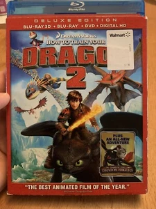 How to Train Your Dragon 2 - 3D Blu-ray/Blu-ray, 2014) w/slipcover - Picture 1 of 4