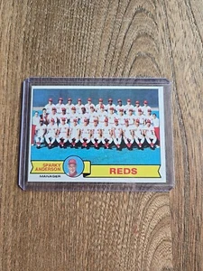 1979 Topps #259 CINCINNATI REDS TEAM Sparky Anderson Unmarked Checklist NM-MT+ - Picture 1 of 2