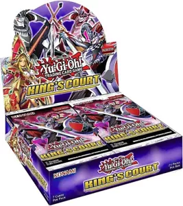Yu-Gi-Oh! King’s Court 24 Booster Box Inglese ENG - Foto 1 di 1