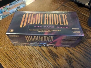 Highlander The Card Game 1995 Limited Edition Starter Decks Sealed Box: 12 Decks - Picture 1 of 5
