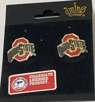 Pendientes Ohio State Buckeyes College NCAA Foto 1 de 4