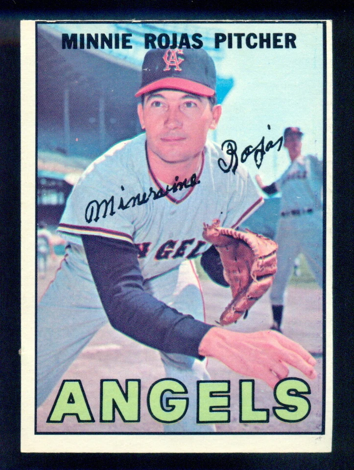 1967 TOPPS OPC O PEE CHEE BASEBALL #104 MINNIE ROJAS EX+ CALIFORNIA Angels - Image 1 of 2