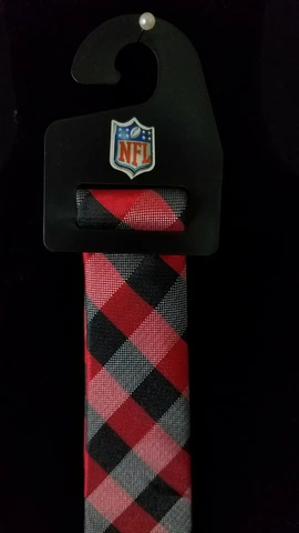 Atlanta Falcons Men's Necktie NFL Licensed Football Sports Red Tie, NWT Cover