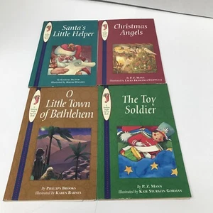 Stocking Stuffer Pop-up Books Lot of 4 1994 Angels, Soldiers, Bethlehem, helpers - Picture 1 of 11