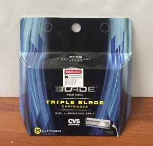 Blade for Men Triple Blade Replacement Cartridges 8 count Fits Sensor Razor CVS