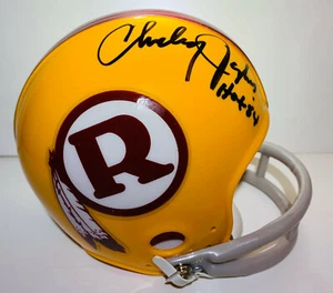 Charley Taylor signed Washington Redskins mini helmet autographed JSA coa - Picture 1 of 2