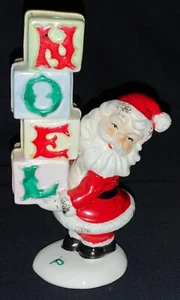 SHAKER AL PEPERONCINO VINTAGE IN CERAMICA & UOMO - SANTA CLAUS 'N O E L' - Foto 1 di 10