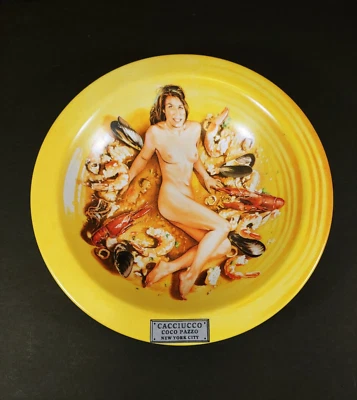 MEL RAMOS GRÁFICO 10" PLATO CUENCO BUON RICORDO AMERICA NEW YORK CITY L.E./510 Foto 1 de 4