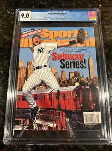 Sports Illustrated Variant 2000 Derek Jeter HOF Yankees Edition Cover CGC 9.0 - Picture 1 of 3