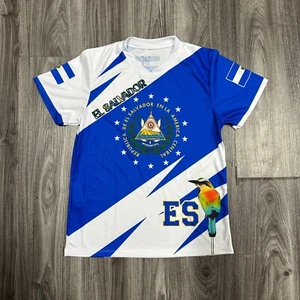 EL SALVADOR TOROGOZ JERSEY MENS SIZES  BLUE/WHITE COLOR - Picture 1 of 14