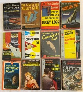 Perry Mason - First 12 Novels by Erle Stanley Gardner (1960's Good PB editions) - Picture 1 of 1