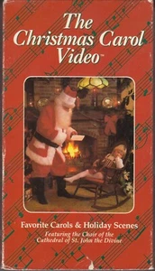 VHS - The Christmas Carol Video - Featuring The Choir Cathedral of St. John + - Picture 1 of 1