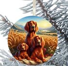 Red Setter Dog Hanging Bauble Gift Present Decoration Christmas