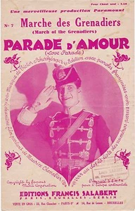 Partition alt partitur sheet music = Maurice Chevalier - Marche des Grenadiers - Picture 1 of 1