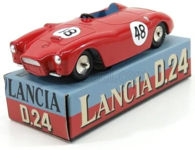MODELLINO AUTO STATICO LANCIA D24 SPIDER #48 1957 ROSSO MODELLISMO SCALA 1/48 - Immagine 1 di 4
