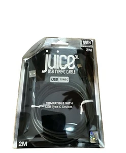 Juice Apple Lightning Kabel | 2 m geflochtenes Laden & Sync | iPhone iPad iPod | MFI - Bild 1 von 1