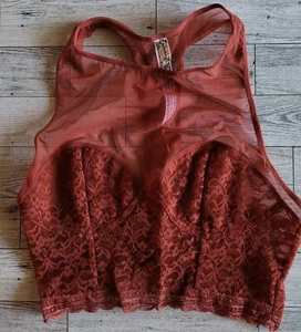 Free People Intimate Spitzen- und Netz-Bralette Größe X-Small XS NEU 38 $ - Bild 1 von 7