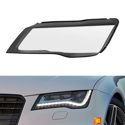 For Audi A7/S7/RS7 2012 2013 2014 2015 Headlight Lens Cover Left Driver Side NEW Foto 1 de 4