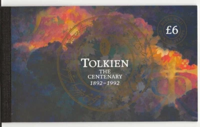 Great Britain stamp booklet#BK157 MNH Tolkien The Centenary 1892-1992;CV $32.50 - Image 1 of 2