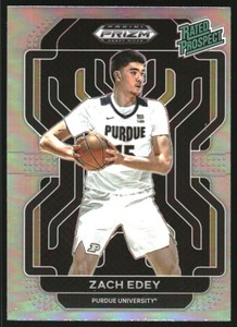 2022-23 Panini Prizm Draft Picks Rated Prospect Prizms Green #20 Zach Edey