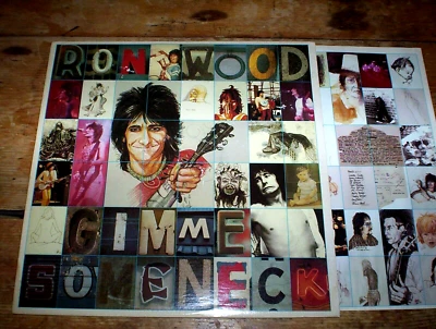 RON WOOD ( GIMME SOME NECK ) ORIG 1979 PROMO LP w/ KEITH RICHARD vg++ - Image 1 of 2