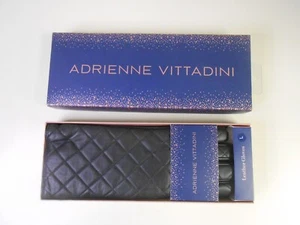 Neu im Karton Adrienne Vittadini gefütterte schwarze Damen-Lederhandschuhe groß - Bild 1 von 9