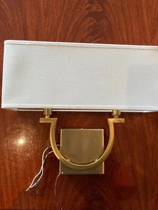 Rhodes Wall Sconce 2 Light covered shade 9-998-2-322 - Picture 1 of 1