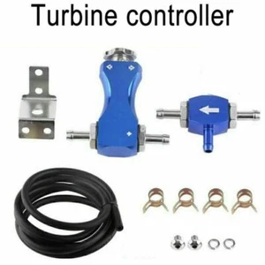 Manueller Boost Controller Universal einstellbares Racing 30PSI Kit Blau NEU - Bild 1 von 9