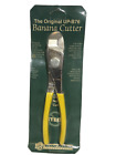 Vintage The Original Banana Coax Cutter Benner Nawman Yellow Handle Up B76 Usa