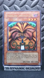 | Yugioh Exodia the Forbidden One LOB-EN124 Legend Of Blue Eyes Worldwide DMG | - Picture 1 of 2