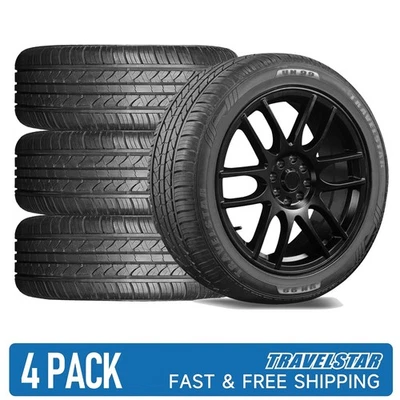 Set of 4 Travelstar UN99 205/65R15 94H A/S All Season Radial Passenger Car Tires - Image 1 of 4
