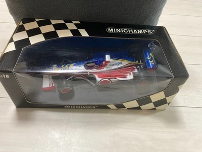Modellino auto da corsa Minichamps 1/18 BAR 01 Supertec Villeneuve 1999 nuovo - Immagine 1 di 4