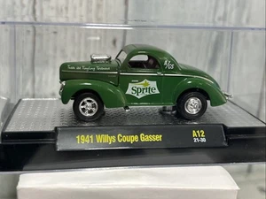 M2 Coca cola 1:64 1941 Willys Coupe Gasser "Sprite" Model 52500-A12-6D1 *LOOSE - Picture 1 of 5