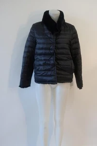 Wendejacke Damen Linda Richards schwarz Nylon & Kaninchenfell S - Bild 1 von 9